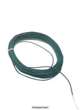 Купить Провод UL1007 НПнг(C)-HF 24AWG (0.2мм², медь) зеленый (отрезок 10 метров) в Челябинске