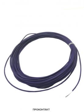 Купить Провод UL1007 НПнг(C)-HF 24AWG (0.2мм², медь) фиолетовый (отрезок 10 метров) в Челябинске