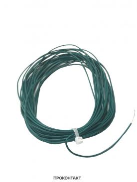 Купить Провод UL1007 НПнг(C)-HF 26AWG (0.13мм², медь) зеленый (отрезок 10 метров) в Челябинске