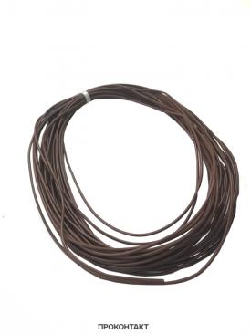 Купить Провод UL1007 НПнг(C)-HF 26AWG (0.13мм², медь) коричневый (отрезок 10 метров) в Челябинске
