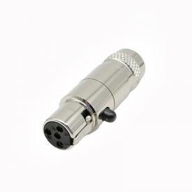 Купить Разъем XLR MINI (гнездо на кабель) 4P в Челябинске