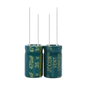 Купить Конденсатор электролитический    470UF  35V 105*C 10*17 JCCON в Челябинске