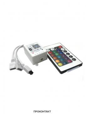 Купить Контроллер светодиодной ленты OG-LDL27 (Wi-Fi, 2*RGB,пульт) в Челябинске