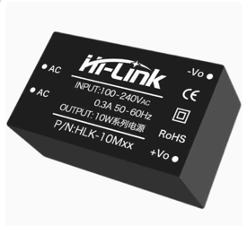 Купить AC-DC преобразователь HLK-10M24 220V 24V 10W в Челябинске