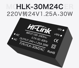 Купить AC-DC преобразователь HLK-30M24C 24V1.25A-30W в Челябинске