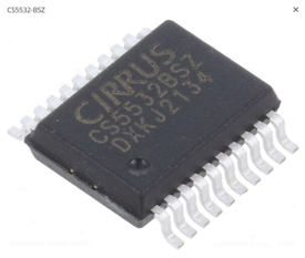 Купить Микросхема CS5532-BSZ SSOP-20 в Челябинске
