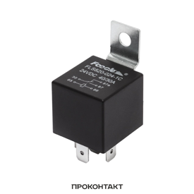 Купить Реле FLS820-024-1C 24VDC 40A 5 контактов с кронштейном в Челябинске