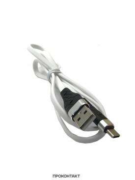 Купить Кабель USB - TYPE-C HOCO X53 2.4А (1 метр) Белый СИЛИКОН в Челябинске