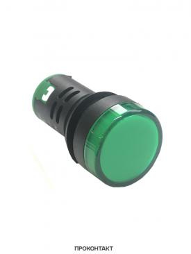 Купить Индикатор AD16-22D/S Ø22 12V зеленый LED в Челябинске