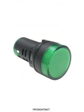 Купить Индикатор AD16-22D/S Ø22 220V зеленый LED в Челябинске