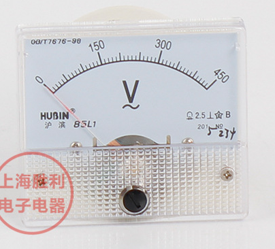 Купить Вольтметр 85L1 0~250V 450V 300V 500V 65*55mm в Челябинске
