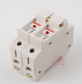 Купить Держатель предохранителя RT18-63X 2P 10*38 10х38 на дин-рейку в Челябинске