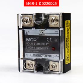Купить Твердотельное реле MGR-1 DD220 (управление 3-32VDC, контроль 5-220VDC) 25A в Челябинске