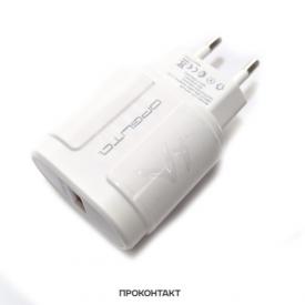 Купить Зарядное устройство 1*USB OT-APU28 3A быстрая зарядка QC3.0 Белый в Челябинске