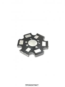 Купить Радиатор для светодиодов 1X1W 1 COLOR D20 черный в Челябинске