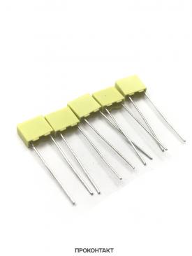 Купить Конденсатор полиэстеровый CL23B (CL-21X-B) 22NF 100V (5 штук) Купить Конденсатор полиэстеровый CL23B (CL-21X-B) 22NF 100V (5 штук) в Челябинске