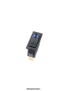 Купить Переключатель KCD3-101L ON-OFF 15A 250V (3 контакта) синий в Челябинске