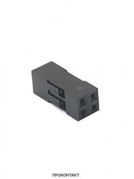 Купить Разъем Dupont 2x2pin 2.54мм BLD-4 (без контакта, только корпус) в Челябинске