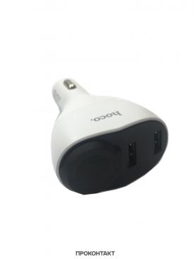 Купить Автомобильное ЗУ на 2*USB HOCO Z34 белый (3100mA,5V) (факт. 3100мА) в Челябинске