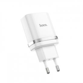 Купить Зарядное устройство 1*USB HOCO CS12A 3A быстрая зарядка QC3.0 Белый в Челябинске
