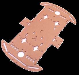 Купить Пластина акриловая для Шасси 4WD Смарт-Робота в Челябинске