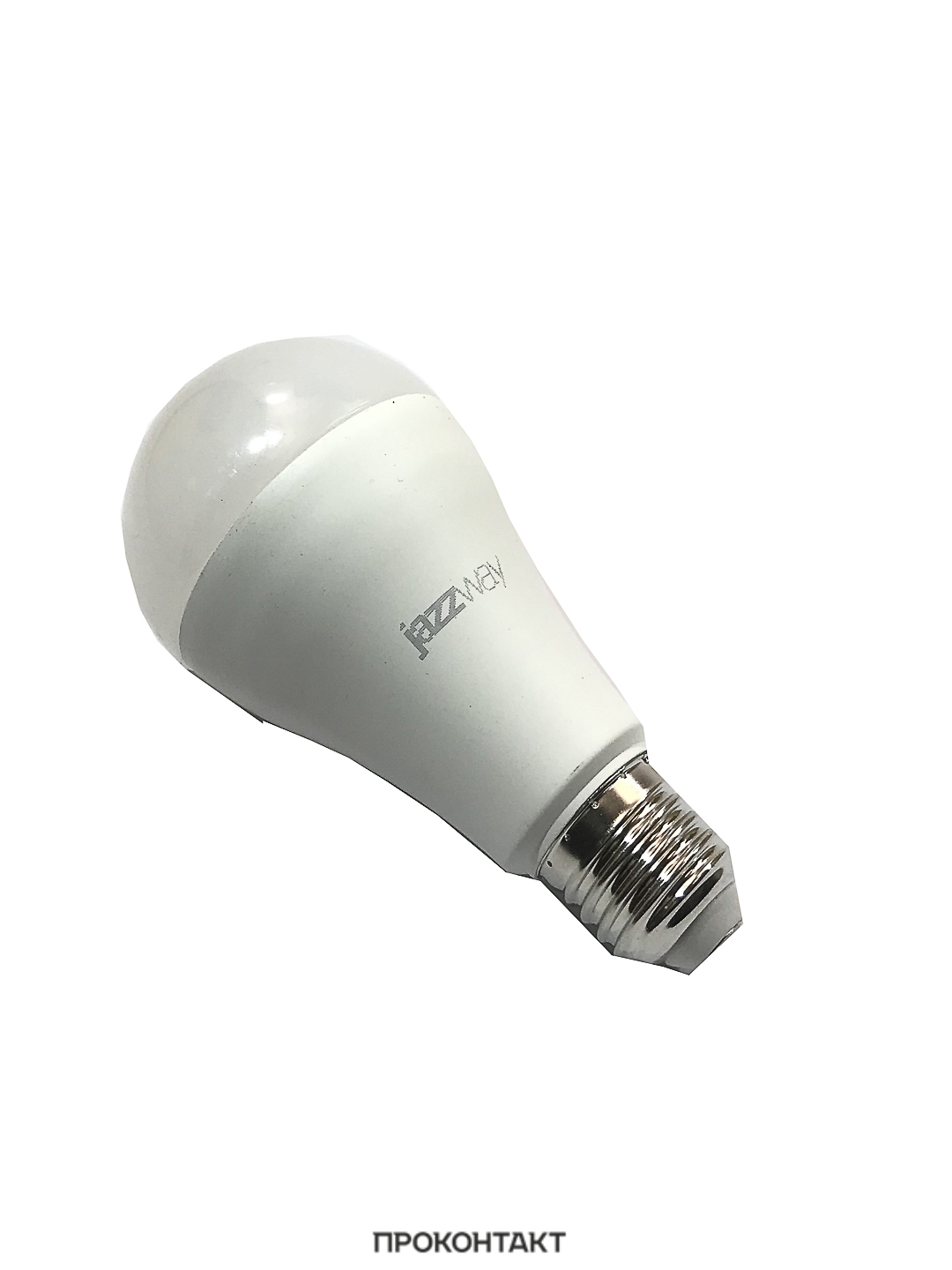 Купить Лампа светодиодная 20 Вт 230В Е27 колба А65, термопластик, белый цвет в Челябинске
