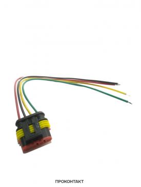Купить Разъем DJ7041-1.5-21 (18AWG 100mm) в Челябинске