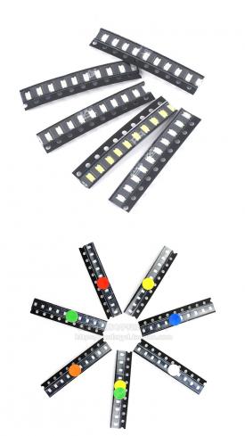 Купить Набор SMD светодиодов 0805 (7х10=70шт) в Челябинске