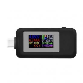 Купить USB тестер KEWEISI KWS-MX1902C ЧЕРНЫЙ в Челябинске
