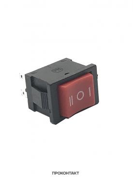 Купить Переключатель KCD1-203 on-off-on 6A 250V (6 контактов) красный в Челябинске