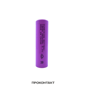 Купить Аккумулятор литий-ионный 18650 2600mah 5C 13A SUNRISING INR (факт. 2800mah) плоский + Купить Аккумулятор литий-ионный 18650 2600mah 5C 13A SUNRISING INR (факт. 2800mah) плоский + в Челябинске