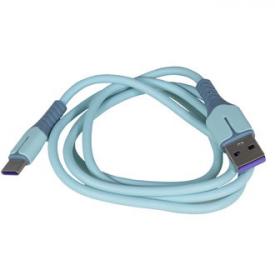 Купить Кабель USB - TYPE C (1 метр) Голубой в Челябинске