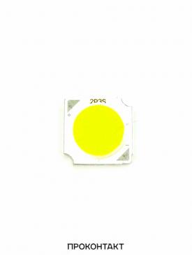 Купить Светодиод мощный COB  3W 9-12V 300mA 6500K 13*13мм в Челябинске