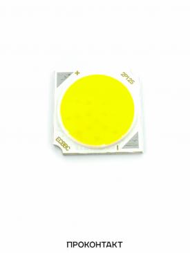 Купить Светодиод мощный COB 10W 30-36V 300mA 3000K 19*19мм в Челябинске