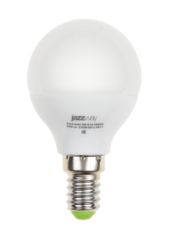 Купить Лампа светодиодная 5 Вт 230В Е14 шарик, термопластик, тёплый белый в Челябинске