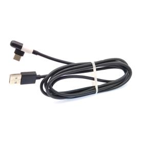 Купить Кабель USB - TYPE-C 2.4A (1 метр) угловой Черный в Челябинске