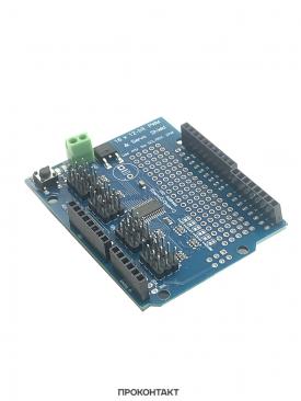 Купить 16-канальный 12-BIT PWM/SERVO шилд с I2C интерфейсом на базе PCA9685 в Челябинске