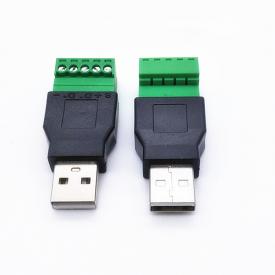 Купить Штекер USBA с клеммником в Челябинске