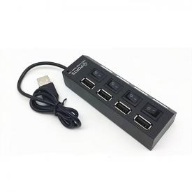 Купить Концентратор USB (HUB) 4-PORT черный в Челябинске