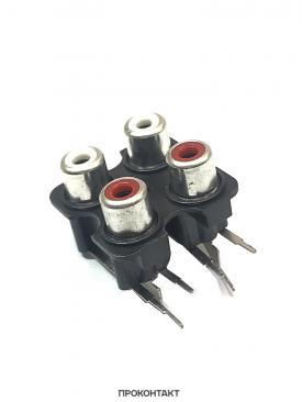 Купить Гнездо на плату RCA-407 PCB jack в Челябинске