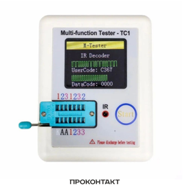 Многофункциональный тестер TC-1 купить в магазине радиотехники «Проконтакт»