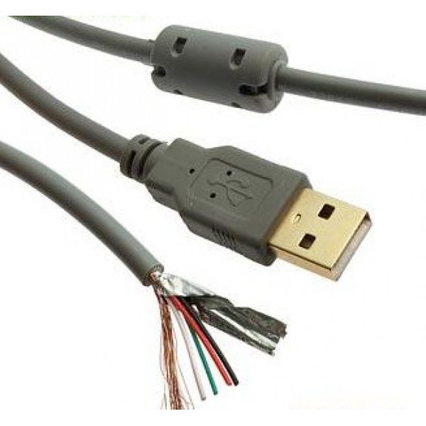 Купить Кабель USB-A (штекер) 0.8м с фильтром в Челябинске
