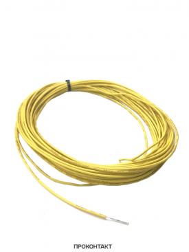 Купить Провод UL1007 НПнг(C)-HF 22AWG (0.33мм², медь) желтый (отрезок 10 метров) в Челябинске
