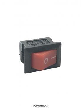 Купить Переключатель KCD5-102 KCD11 on-on 3A 250V (3 контакта) красный в Челябинске