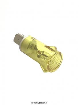 Купить Лампа неон. в корпусе MDX-14 220V желтый в Челябинске