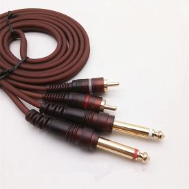 Купить Шнур 2хRCA x 2x6.3шт МОНО (1.5 метра) в Челябинске