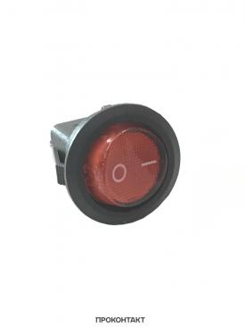Купить Переключатель KCD1-08N ON-OFF 20A 12V (3 контакта) красный в Челябинске