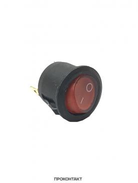 Купить Переключатель KCD1-05N ON-OFF 6A 250V (3 контакта) красный в Челябинске