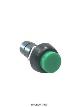 Купить Кнопка 250V 1А (2с) ON-OFF  зеленая в Челябинске