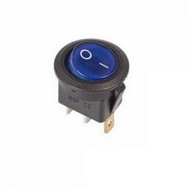 Купить Переключатель KCD1-08N ON-OFF 6A 250V (3 контакта) синий в Челябинске